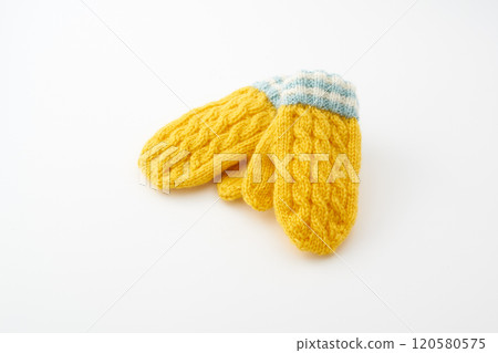 針織手套的圖像 120580575