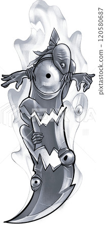 Fantasy enchanted sword Living Sword Fantasy enchanted sword Living Sword 120580687