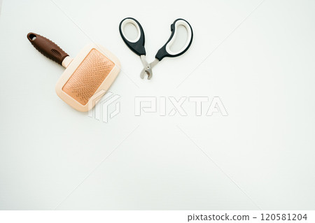 Cat nail clippers and cat brush Cat nail clippers and cat brush 120581204