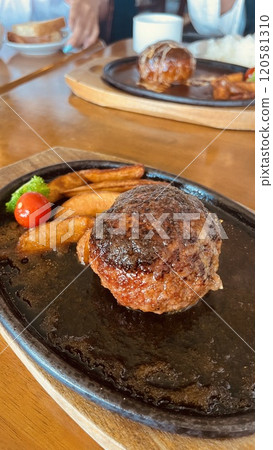 Hamburger steak Hamburger steak 120581310