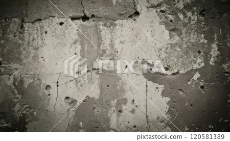 [AI影像]舊混凝土牆 120581389