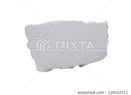 piece of white paper tear isolated on white background piece of white paper tear isolated on white background 120582111