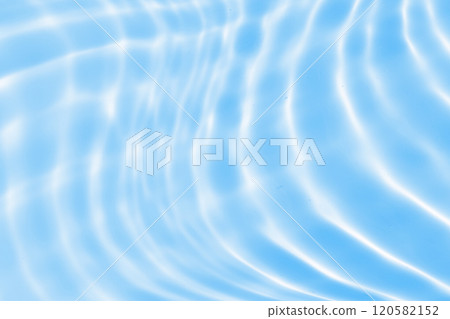 Abstract transparent water shadow surface texture natural ripple on blue background Abstract transparent water shadow surface texture natural ripple on blue background 120582152