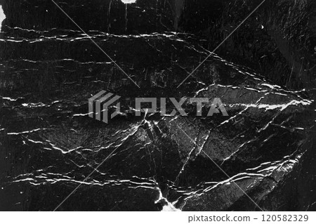 Empty old vintage black scratch torn poster overlay texture background 120582329