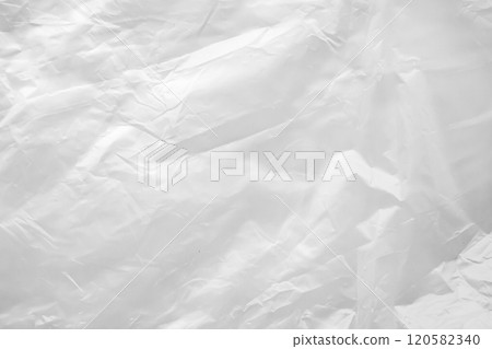White plastic bag texture background 120582340