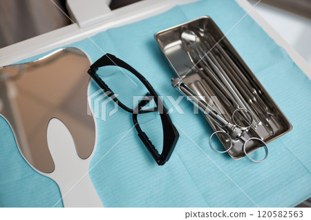 Preparing Dental Tools on a Clean Surface 120582563