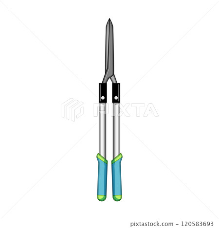 trimming tree trimmer cartoon vector illustration 120583693