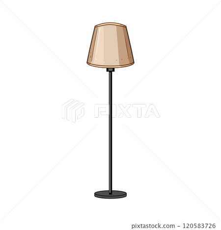 classic torchere cartoon vector illustration 120583726