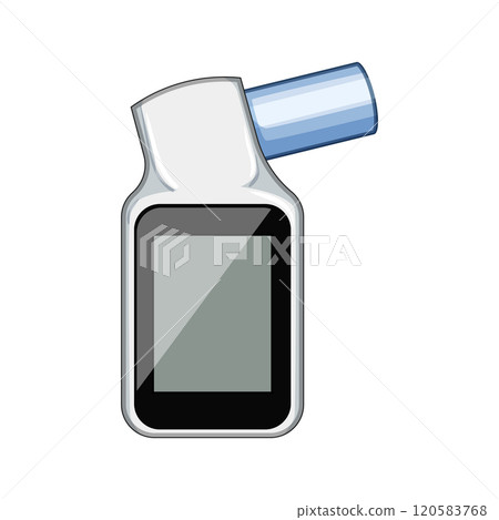 capacity spirometer cartoon vector illustration 120583768