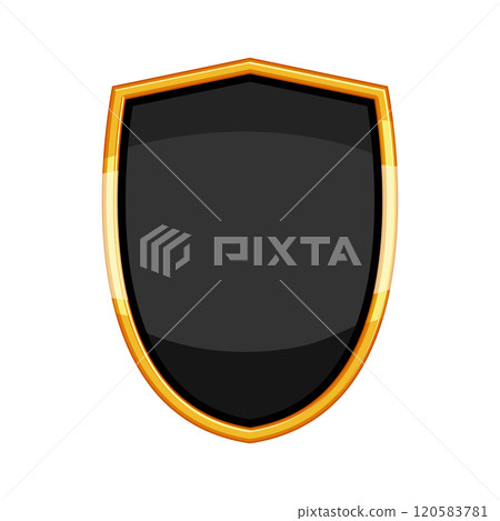 bordeaux shield golden luxury cartoon vector illustration bordeaux shield golden luxury cartoon vector illustration 120583781