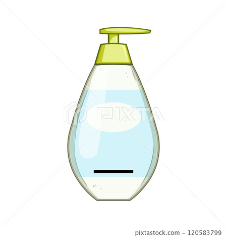 tear shampoo baby cartoon vector illustration 120583799