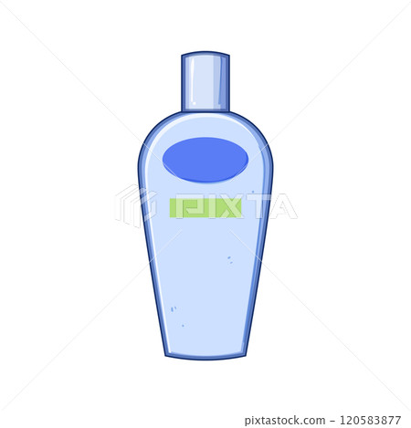 organic oil baby cartoon vector illustration organic oil baby cartoon vector illustration 120583877