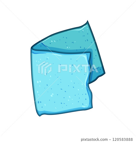lightweight microfiber towel cartoon vector illustration lightweight microfiber towel cartoon vector illustration 120583888