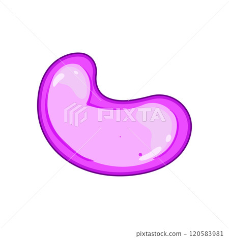 fluid colorful liquid shapes cartoon vector illustration 120583981