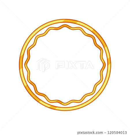 elite badge golden luxury cartoon vector illustration elite badge golden luxury cartoon vector illustration 120584013