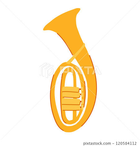 deep tuba cartoon vector illustration 120584112