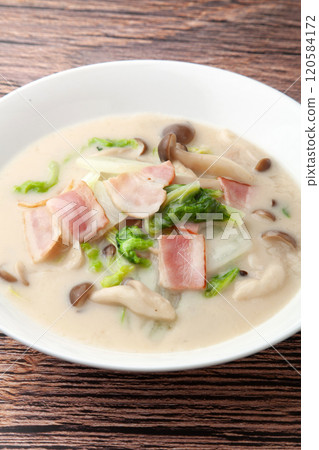 Chinese cabbage boiled in cream Chinese cabbage boiled in cream 120584172