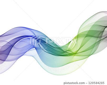 Abstract color wave. Vector background. Presentation template. Eps 10 120584285