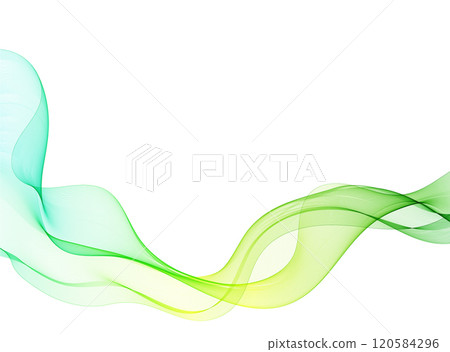Color abstract wave. vector design element. Eps 10 120584296