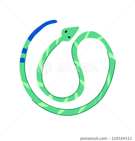 fangs snake oriental cartoon vector illustration fangs snake oriental cartoon vector illustration 120584312
