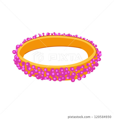 traditional bracelet churi indian cartoon vector illustration traditional bracelet churi indian cartoon vector illustration 120584930
