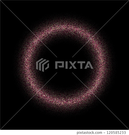 Shiny pink circles isolated on a white background. frame. Eps 10 120585233
