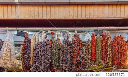Dry Eggplant Aubergine Strings 120585871