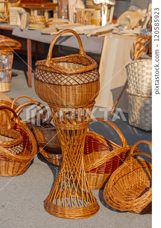 Rattan Wicker Basket Rattan Wicker Basket 120585923