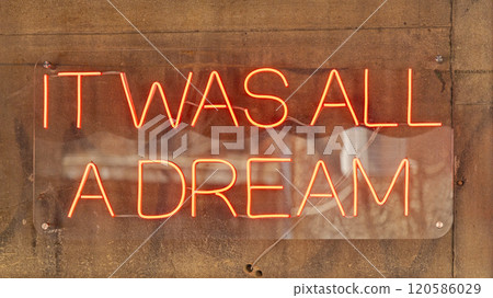 Dream Wall Sign Dream Wall Sign 120586029