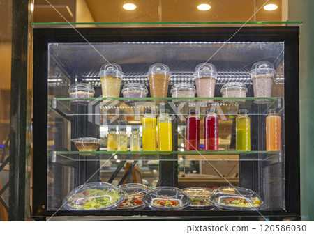 Fresh Juice Salad Bowls 120586030