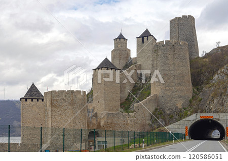 Fortress Golubac Serbia Fortress Golubac Serbia 120586051
