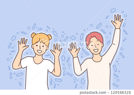 Healthy children immunity saves children from infection with bacteria that cause influenza Healthy children immunity saves children from infection with bacteria that cause influenza 120586328