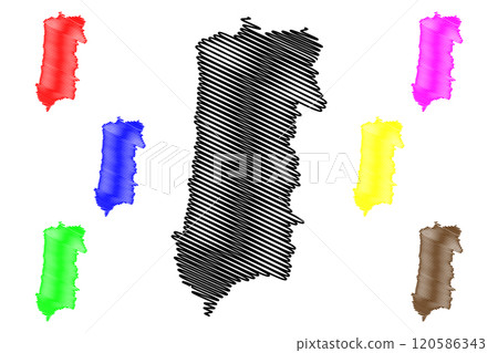 Bayamon municipality (Commonwealth of Puerto Rico, Porto Rico, PR, Unincorporated territories of the United States) map vector illustration, scribble sketch Bayamon map Bayamon municipality (Commonwealth of Puerto Rico, Porto Rico, PR, Unincorporated territories of the United States) map vector illustration, scribble sketch Bayamon map 120586343