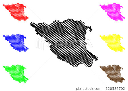 Hormigueros municipality (Commonwealth of Puerto Rico, Porto Rico, PR, Unincorporated territories of the United States) map vector illustration, scribble sketch Hormigueros map Hormigueros municipality (Commonwealth of Puerto Rico, Porto Rico, PR, Unincorporated territories of the United States) map vector illustration, scribble sketch Hormigueros map 120586702