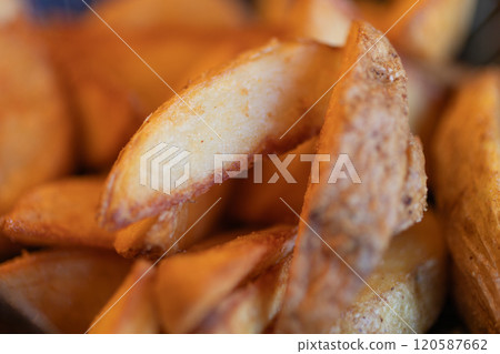 帶皮薯條(照片素材) 帶皮薯條(照片素材) 120587662