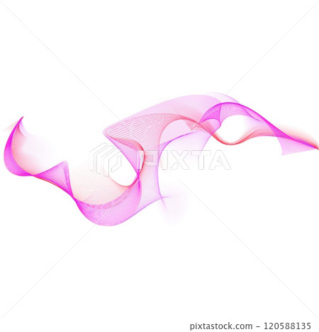 Wave of many lines flow pink and red gradient, vector abstract wavy stripes, curvy dynamic sound waves, energy pulsing Wave of many lines flow pink and red gradient, vector abstract wavy stripes, curvy dynamic sound waves, energy pulsing 120588135
