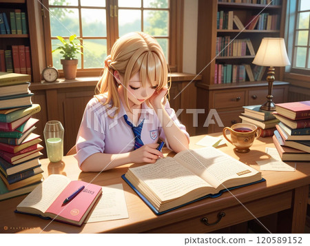 讀一本書的女孩 讀一本書的女孩 120589152