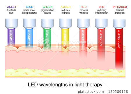 Light therapy for skin rejuvenation. Phototherapy 120589158