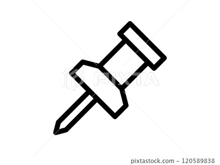 佛法圖釘圖標 佛法圖釘圖標 120589838