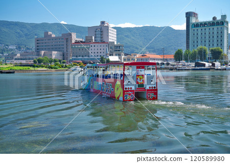 [Lake Suwa (Lake Suwa Exploration Duck Tour)] Takashima, Suwa City, Nagano Prefecture 120589980