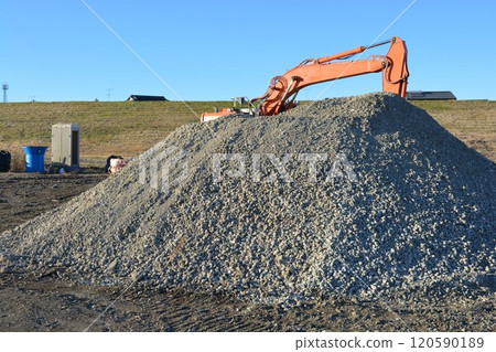 Scenery of civil engineering site Scenery of civil engineering site 120590189