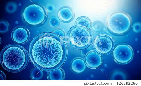 幹細胞在體內自我複製和增殖的圖像3DCG插圖醫學材料 幹細胞在體內自我複製和增殖的圖像3DCG插圖醫學材料 120592266