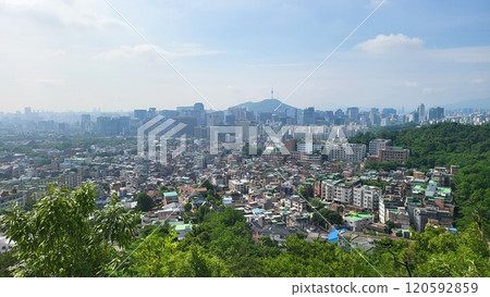 seoul summer sky 120592859