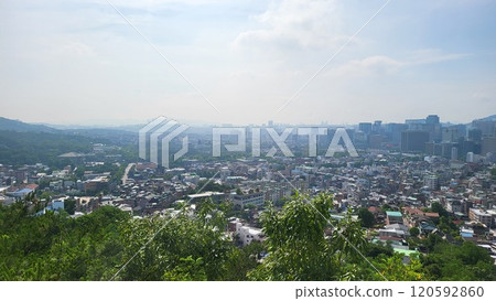 seoul summer sky 120592860