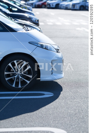停車場 停車處 汽車 120592895
