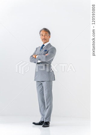 商人肖像全身 120593808