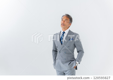 Businessman portrait stylish 120593827