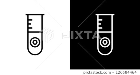 Infertility treatment simple line icon Infertility treatment simple line icon 120594464