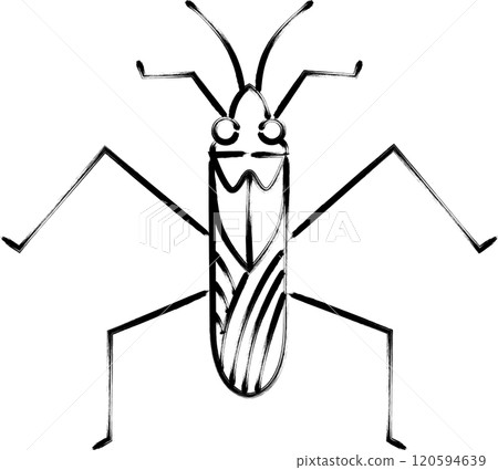 畫筆昆蟲單圖示水黽 120594639