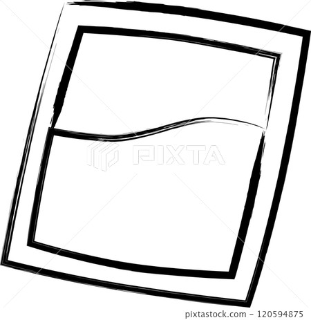 Brush-written medical icon: Powder medicine Brush-written medical icon: Powder medicine 120594875